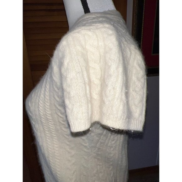 Dana Buchman Angora Lambswool Sweater — Large - Picture 5 of 7